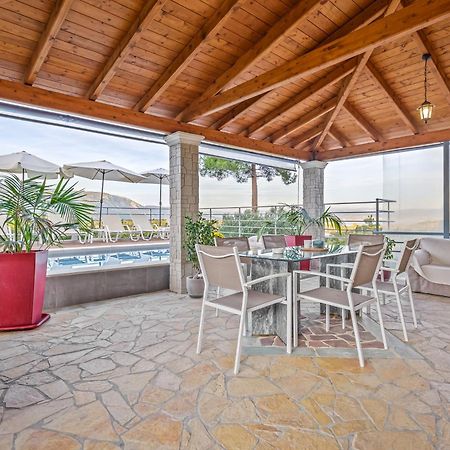 Villa Olivia Corfu - Amazing Sea-View 3 Bedroom Villa With A Pool Gazátika Dış mekan fotoğraf